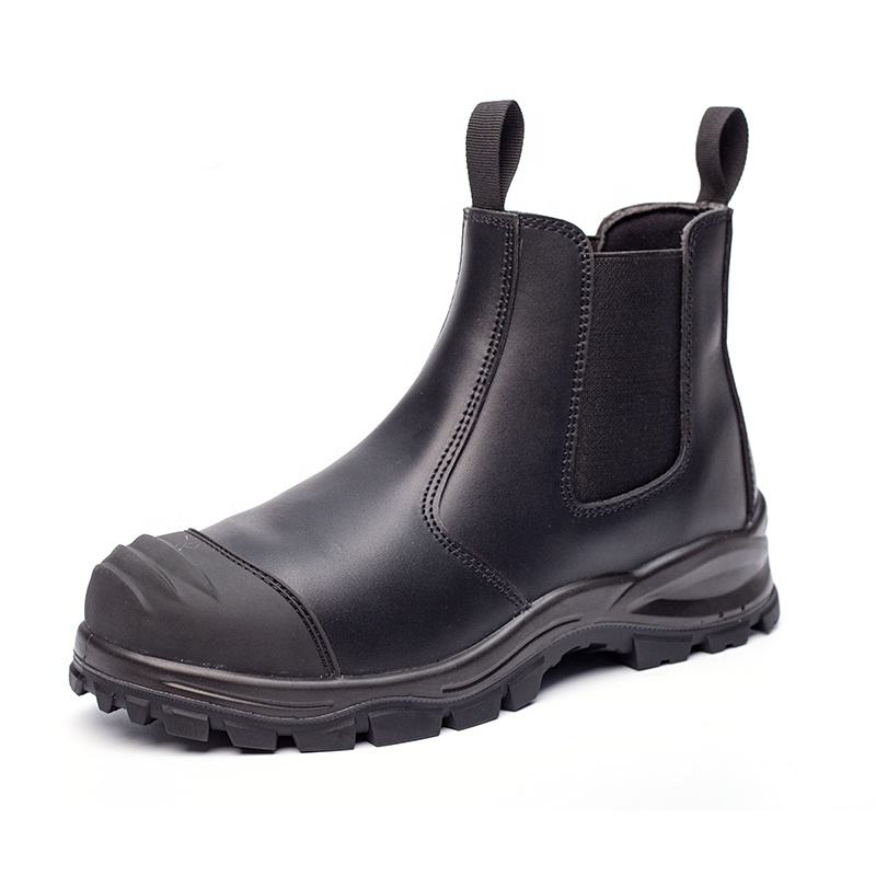 JS-L1107 No Lace S3 SRC High Cut Safety Boots