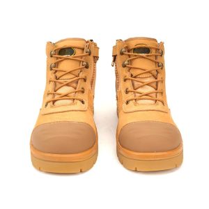 JS-L1101 Safety Boots Steel Toe Cap Detail - Impact Resistant