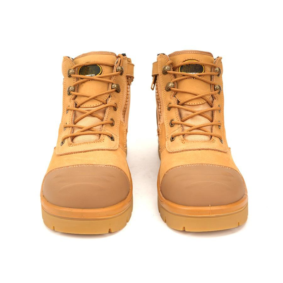 JS-L1101 Safety Boots Steel Toe Cap Detail - Impact Resistant