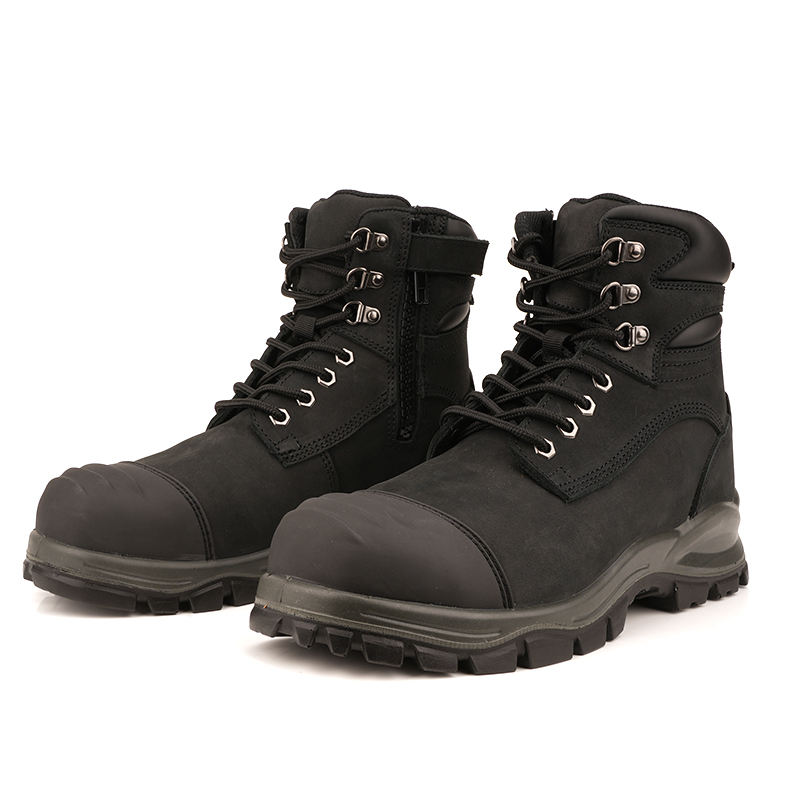 Pair of JS-L1104 high cut S3 safety boots