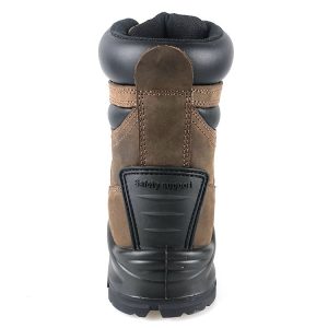 JS-L1108 Durable High Cut S3 SRC Safety Boots with top-grain nubuck leather