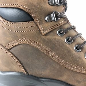 JS-L1108 Durable High Cut S3 SRC Safety Boots with top-grain nubuck leather