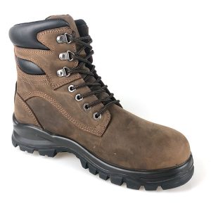 JS-L1108 Durable High Cut S3 SRC Safety Boots with top-grain nubuck leather