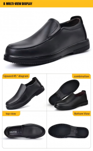 anti slip chef shoes, waterproof kitchen work shoes, JS-Y2008 chef shoes, catering non slip footwear