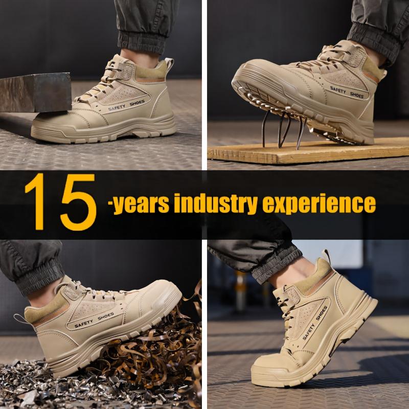 Heavy‑duty anti‑puncture midsole of JS‑Y2002 safety shoes, nail‑resistant layer