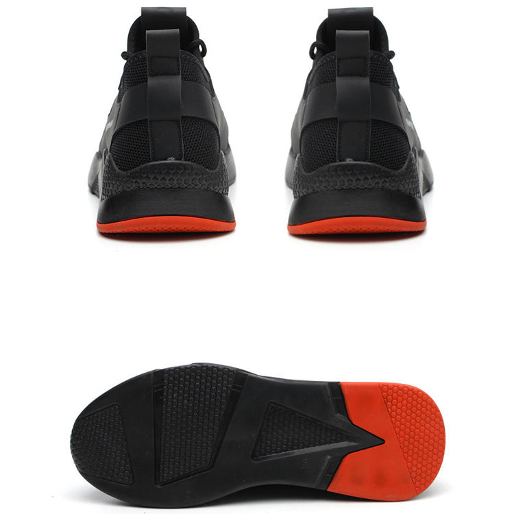 SRC anti-slip oil-resistant rubber outsole of JS-Y2005 sport fly knit safety shoes