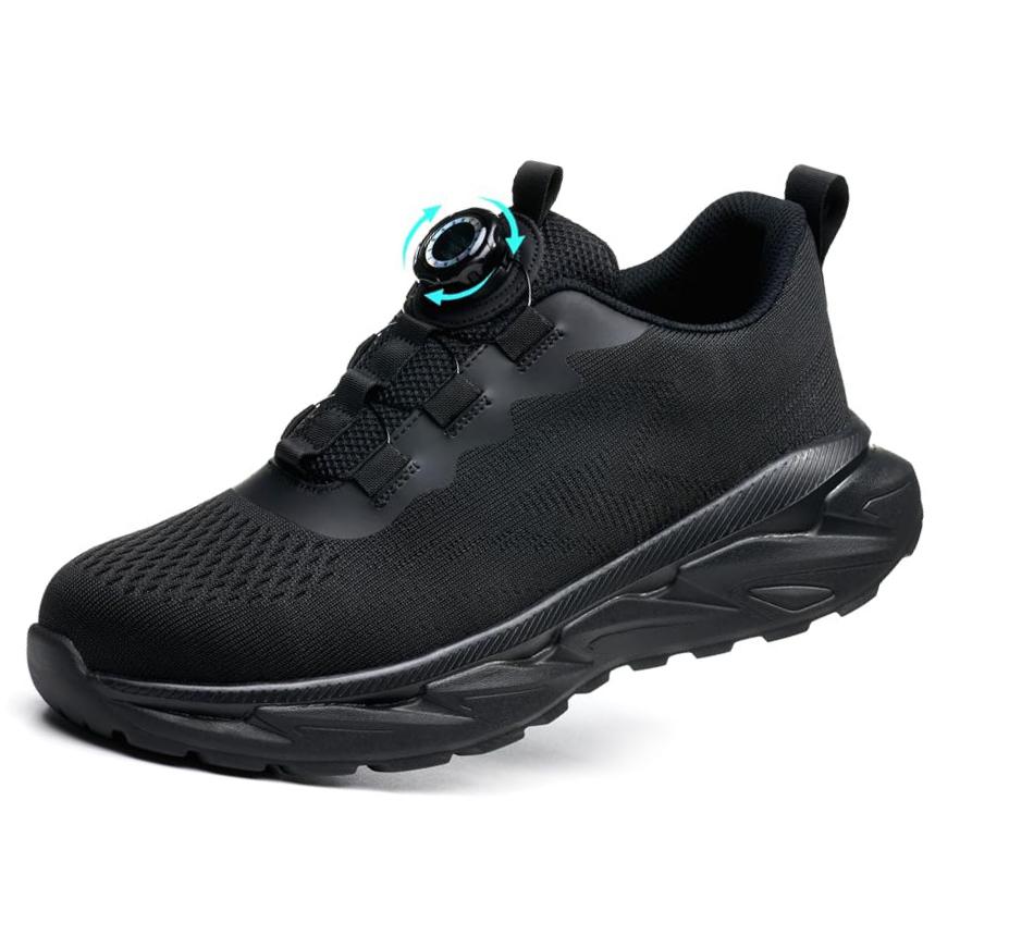 JS-Y2011 Rotary Knob Breathable Safety Work Shoes