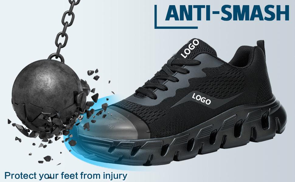 JS-Y2012 Cold Rolled Steel Toe Cap Anti-Smashing Industrial Safety Shoe Impact Protection